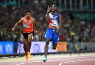 Noah Lyles completed a treble at the 2023 World Athletics Championships (Source: GETTY)